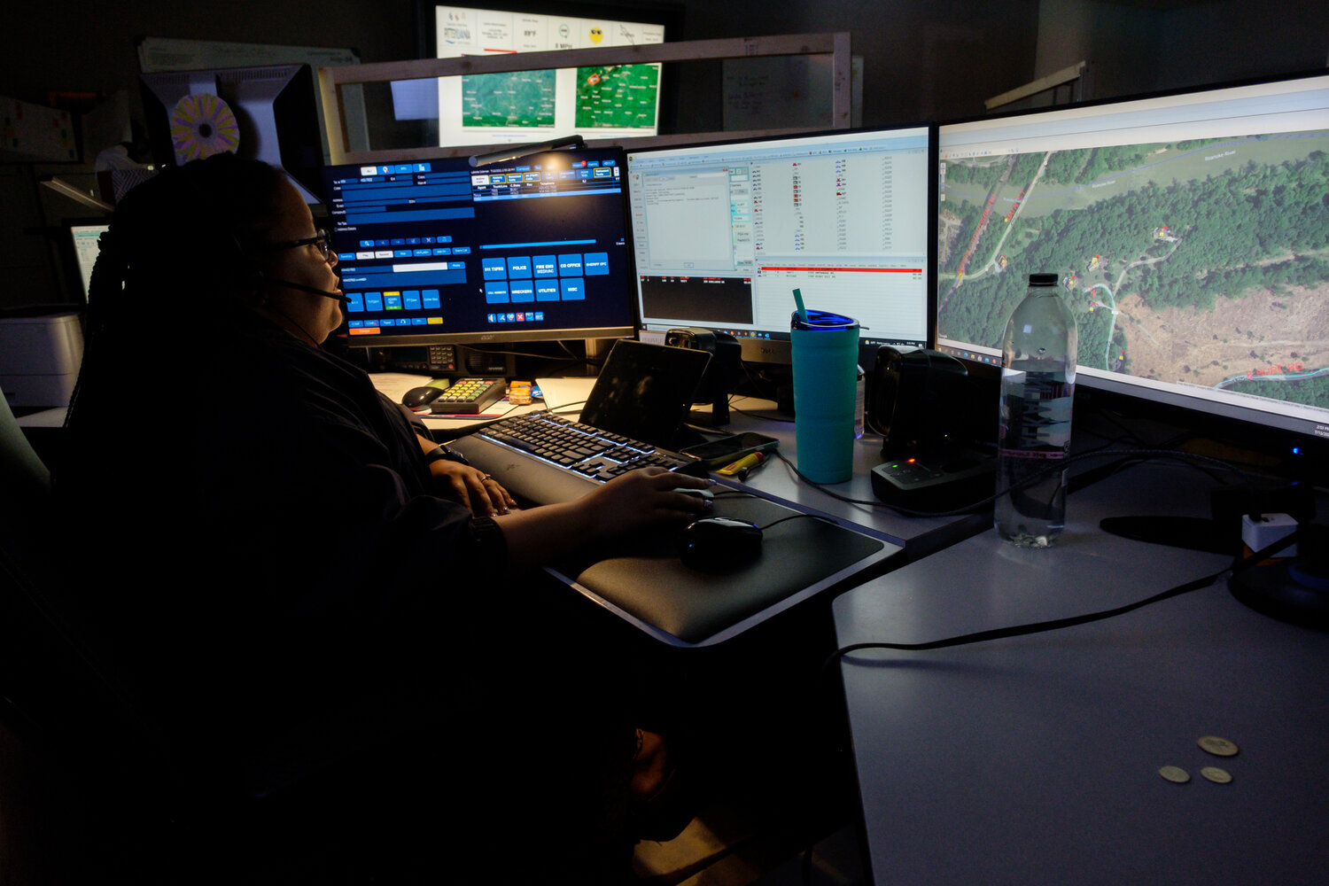 Dispatcher Making Calls