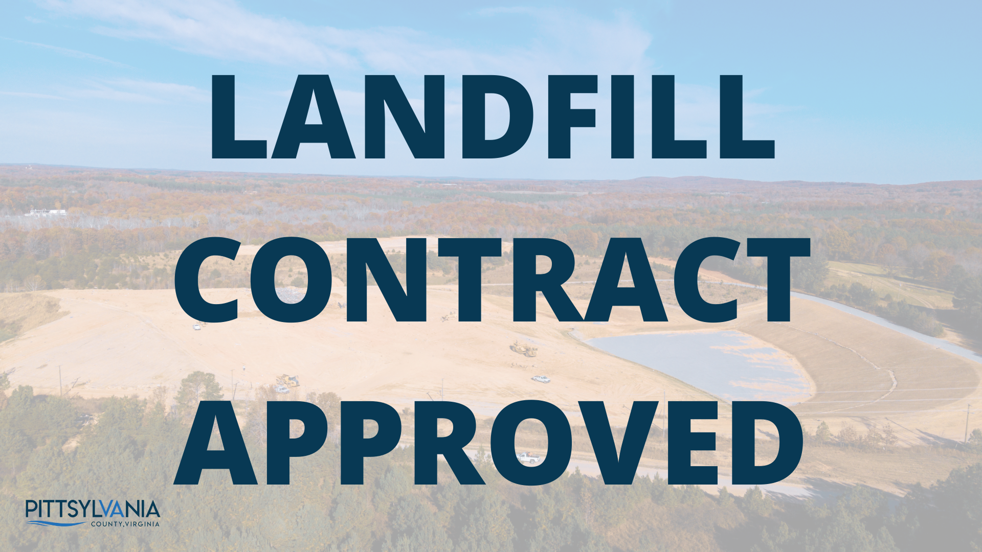 LANDFILL CONTRACT APPROVED