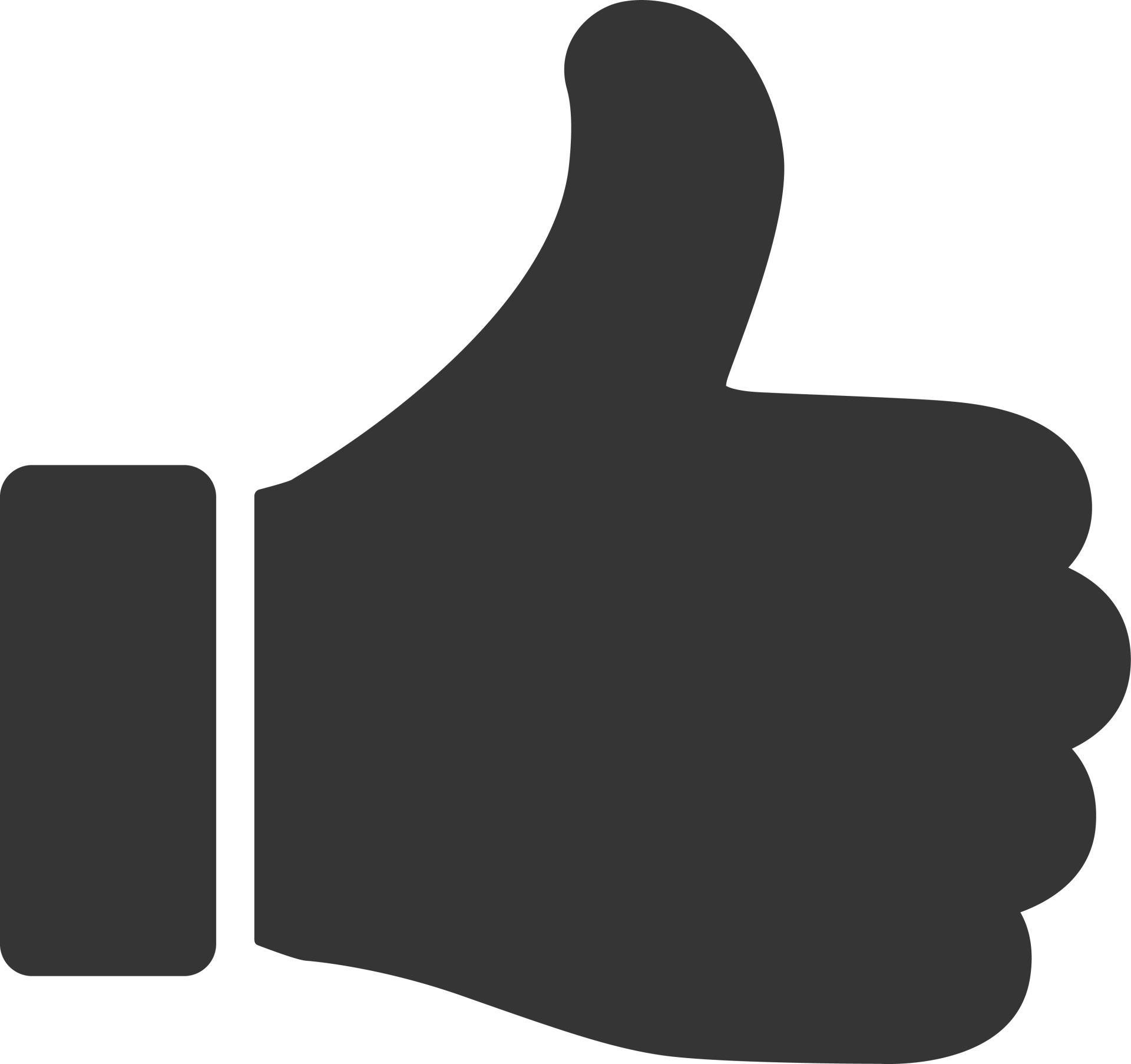 Black Thumbs Up Icon