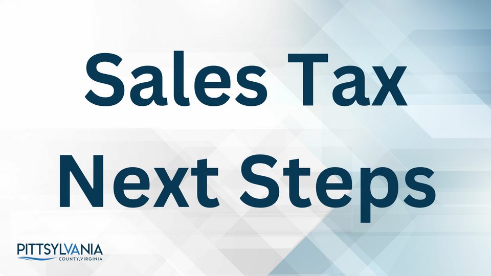 Sales Tax Next Steps