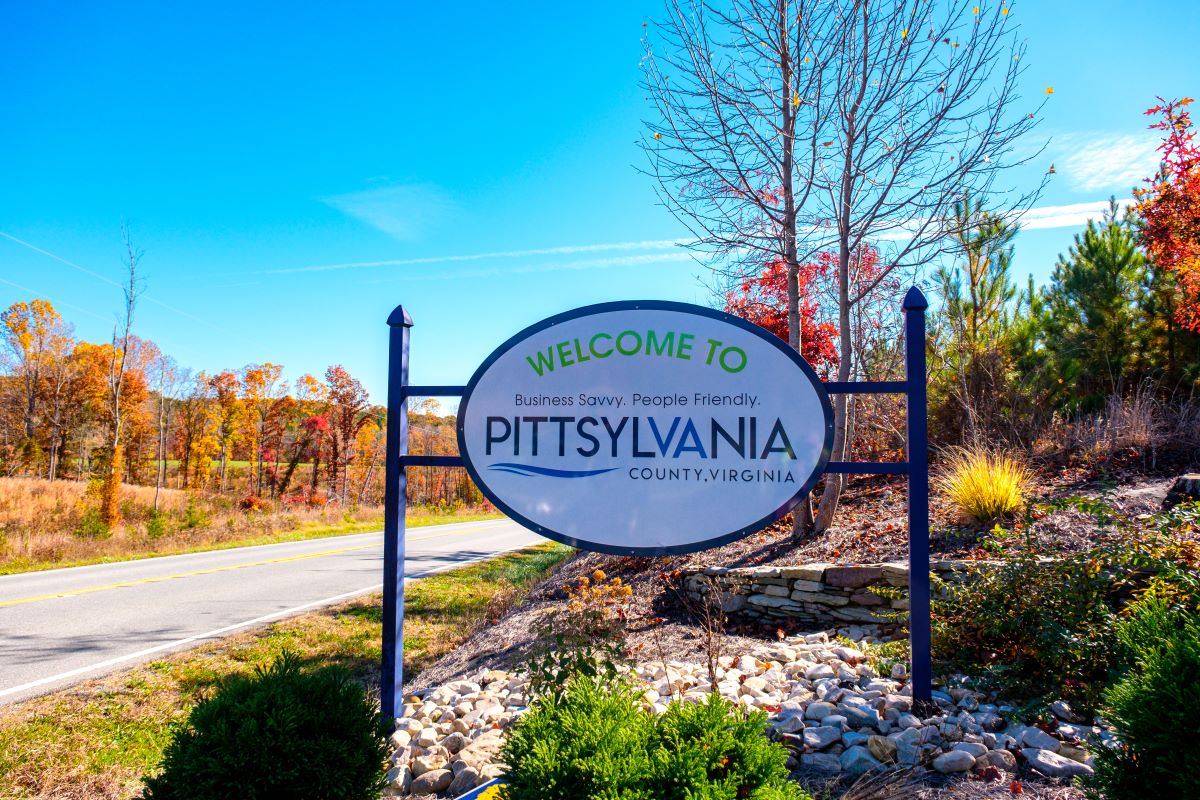 Pittsylvania County sign