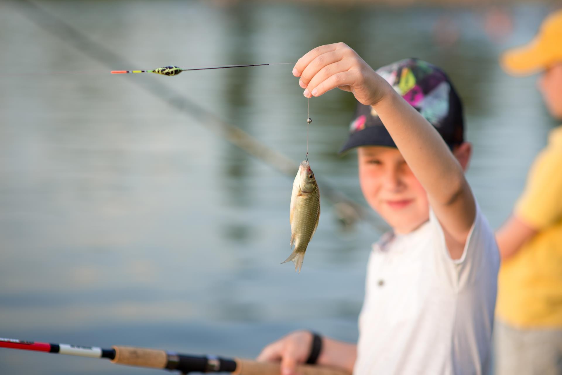 kid fishing