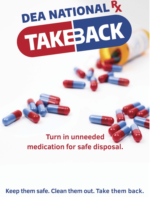 Take back drug day