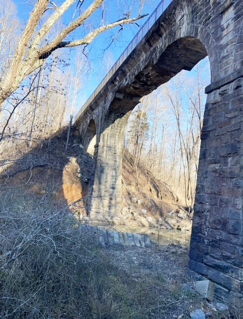 Rail trail bridge 2