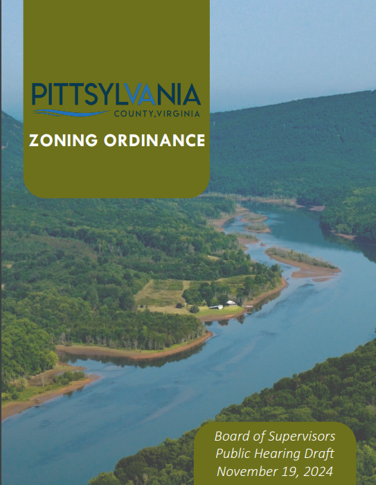 draft zoning ordinance cover