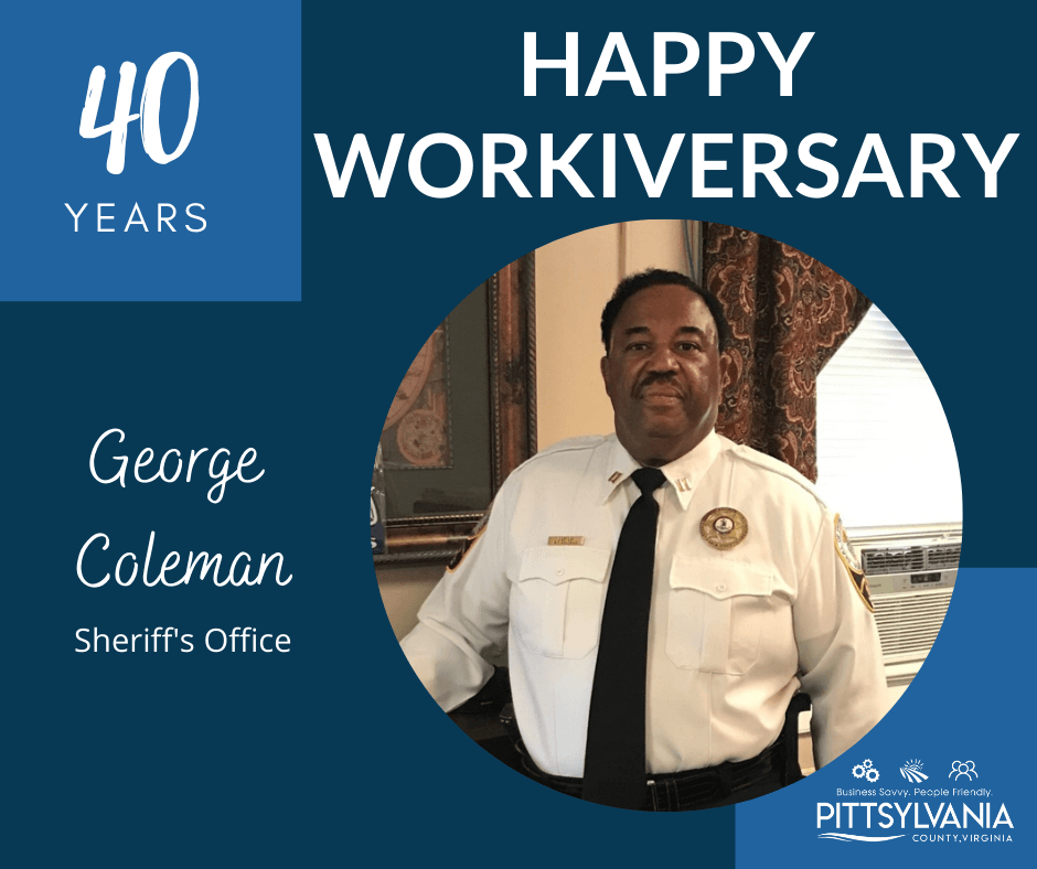 George Coleman - Service Awards - 40 years