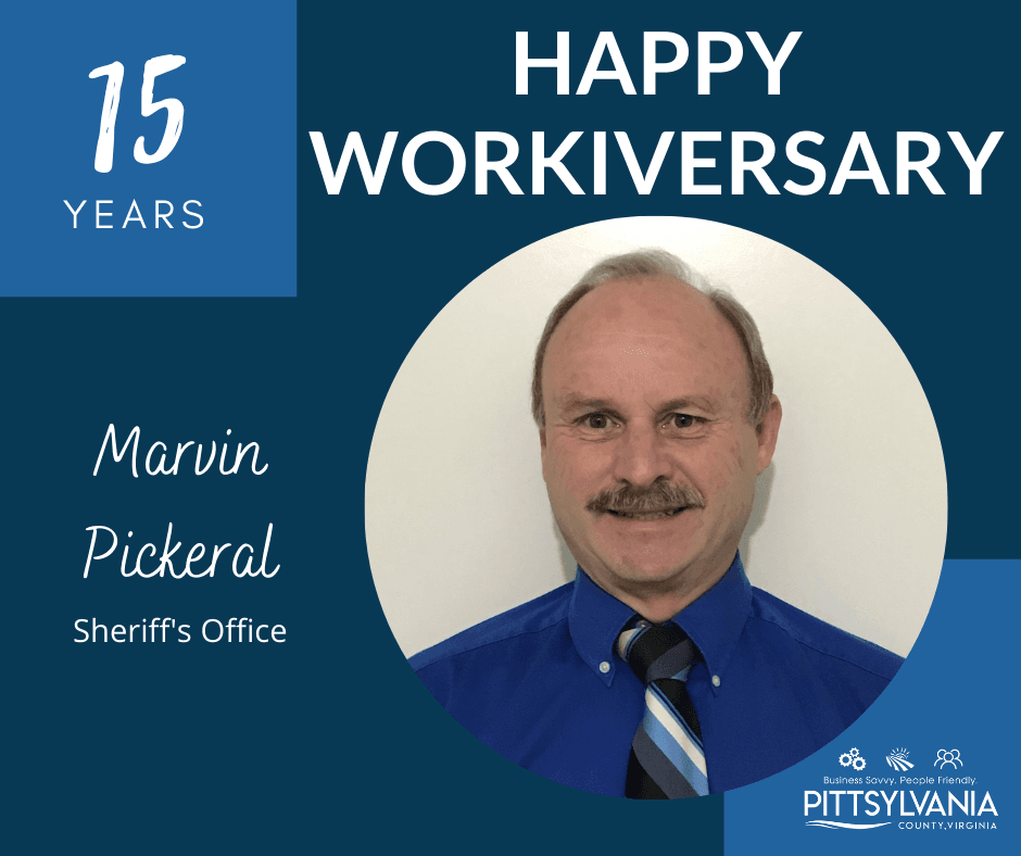 Marvin Pickeral - Service Awards- 15 Years