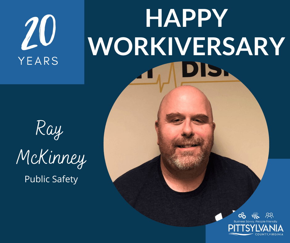 Ray McKinney - Service Awards - 20 Years